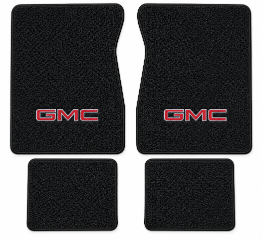 1971-1972 GMC Jimmy Loop Floor Mats with Embroidered Logo Choices - 4-Piece - product details image 2