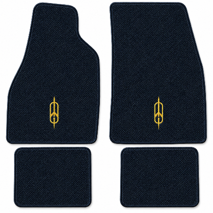 1954-1956 Oldsmobile 98 Daytona Floor Mats with Embroidered Logo Choices - 4-Piece - product details image 2