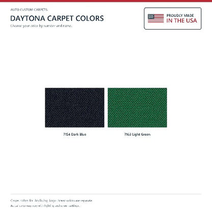1954-1956 Oldsmobile 98 Daytona Floor Mats with Embroidered Logo Choices - 4-Piece - product details image 6