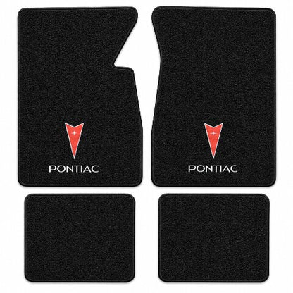 1957 Pontiac Super Chief Loop Floor Mats with Embroidered Logo Choices - 4-Piece - product details image 3