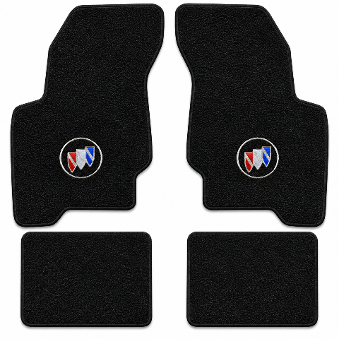 1992-1998 Buick Skylark Cutpile Floor Mats with Embroidered Logo Choices - 4-Piece - product details image 2