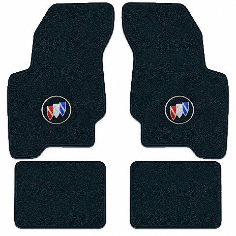 1992-1998 Buick Skylark Cutpile Floor Mats with Embroidered Logo Choices - 4-Piece - product image
