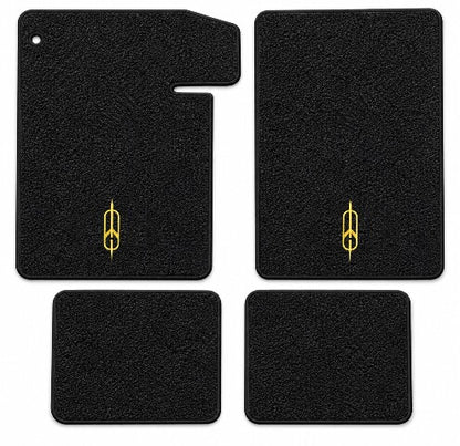 1964-1967 Oldsmobile 442 Loop Floor Mats with Embroidered Logo Choices - 4-Piece - product details image 3