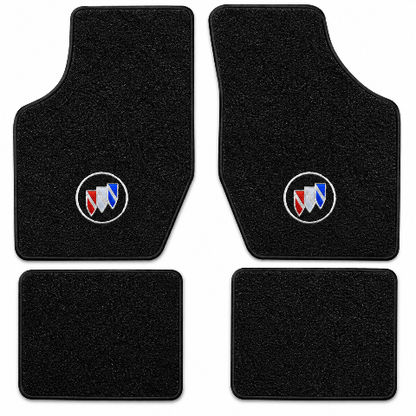 1986-1987 Buick Somerset Cutpile Floor Mats with Embroidered Logo Choices - 4-Piece - product details image 2