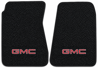 1971-1972 GMC Sprint Loop Floor Mats with Embroidered Logo Choices - 2-Piece - product details image 2