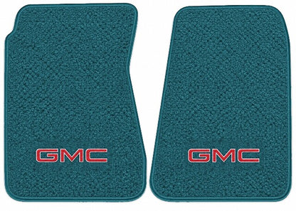 1971-1972 GMC Sprint Loop Floor Mats with Embroidered Logo Choices - 2-Piece - product image