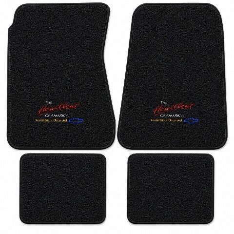 1968-1972 Chevy Chevelle Nomad Loop Floor Mats with Embroidered Logo Choices - 4-Piece - product details image 4