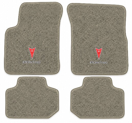 2000-2005 Pontiac Bonneville Cutpile Floor Mats with Embroidered Logo Choices - 4-Piece - product image