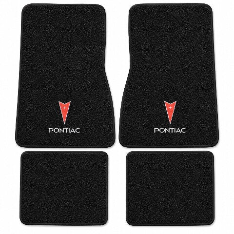 1973 Pontiac GTO Loop Floor Mats with Embroidered Logo Choices - 4-Piece - product details image 3