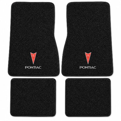 1973 Pontiac GTO Loop Floor Mats with Embroidered Logo Choices - 4-Piece - product details image 3