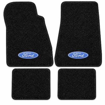 1979-1986 Ford LTD Country Squire Cutpile Floor Mats with Embroidered Logo Choices - 4-Piece - product details image 3