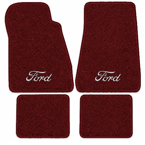 1979-1986 Ford LTD Country Squire Cutpile Floor Mats with Embroidered Logo Choices - 4-Piece - product image