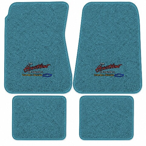 1970-1972 Chevy Chevelle Greenbrier Loop Floor Mats with Embroidered Logo Choices - 4-Piece - product image