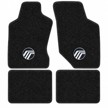 1992-1995 Mercury Sable Cutpile Floor Mats with Embroidered Logo Choices - 4-Piece - product details image 3