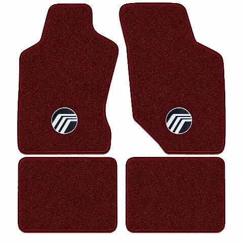 1992-1995 Mercury Sable Cutpile Floor Mats with Embroidered Logo Choices - 4-Piece - product image