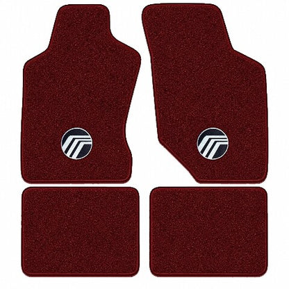 1992-1995 Mercury Sable Cutpile Floor Mats with Embroidered Logo Choices - 4-Piece - product image