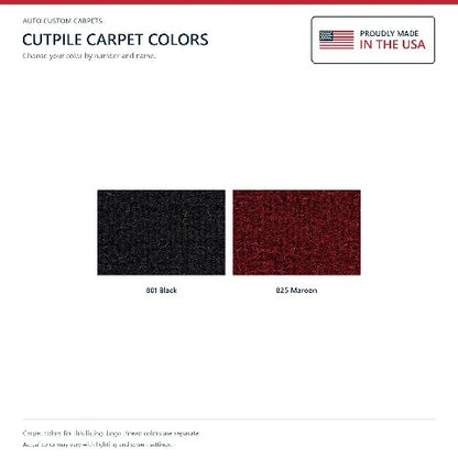 1976-80 International Scout II Traveler Floor Mats with Embroidered Logo Choices Front - 2-Piece - product details image 5