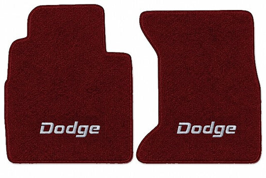1990-1993 Dodge D150 Cutpile Floor Mats with Embroidered Logo Choices - 2-Piece - product image