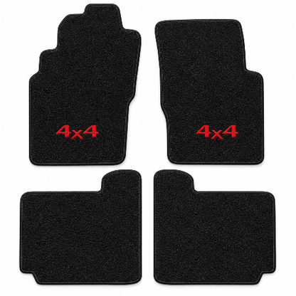 1996-2004 Nissan Pathfinder Cutpile Floor Mats with Embroidered Logo Choices - 4-Piece - product details image 2