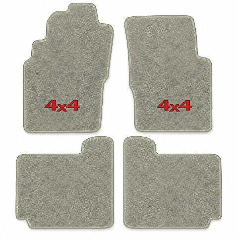 1996-2004 Nissan Pathfinder Cutpile Floor Mats with Embroidered Logo Choices - 4-Piece - product image