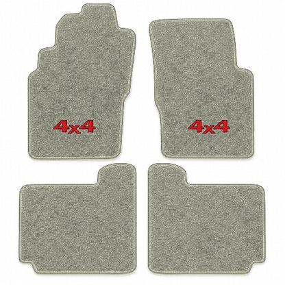 1996-2004 Nissan Pathfinder Cutpile Floor Mats with Embroidered Logo Choices - 4-Piece - product image