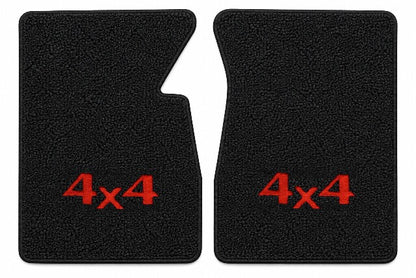 1967-1970 GMC C15/C1500 Loop Floor Mats with Embroidered Logo Choices - 2-Piece - product details image 3