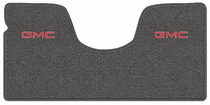 1967-72 GMC C15/C1500 2WD Auto/3sp No Shifter Floor Mat Embroidered Logos - 1-Piece - product image