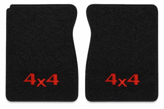 1979-1983 GMC C1500 Cutpile Floor Mats with Embroidered Logo Choices - 2-Piece - product details image 3
