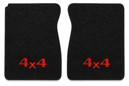 1979-1983 GMC C1500 Cutpile Floor Mats with Embroidered Logo Choices - 2-Piece - product details image 3