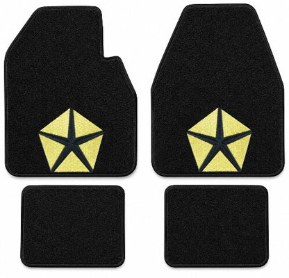 1974-1978 Dodge Charger Auto Cutpile Floor Mats with Embroidered Logo Choices - 4-Piece - product details image 3