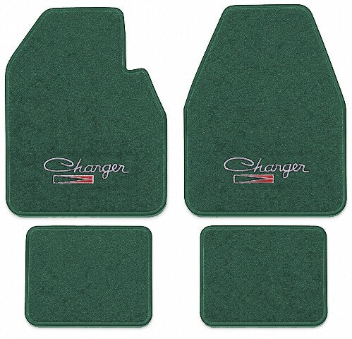 1974-1978 Dodge Charger Auto Cutpile Floor Mats with Embroidered Logo Choices - 4-Piece - product details image 9