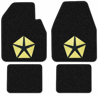1971-1973 Dodge Coronet Loop Floor Mats with Embroidered Logo Choices - 4-Piece - product details image 4