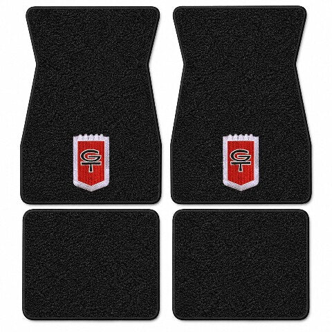 1966-1970 Ford Fairlane Loop Floor Mats with Embroidered Logo Choices - 4-Piece - product details image 10
