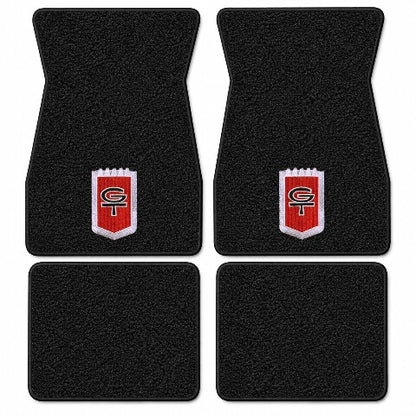 1966-1970 Ford Fairlane Loop Floor Mats with Embroidered Logo Choices - 4-Piece - product details image 10