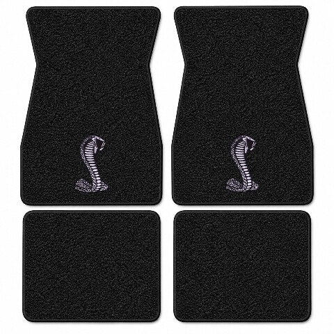 1966-1970 Ford Fairlane Loop Floor Mats with Embroidered Logo Choices - 4-Piece - product details image 6