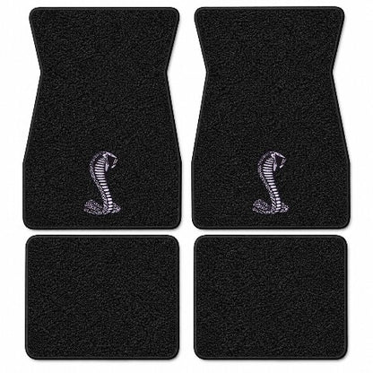 1966-1970 Ford Fairlane Loop Floor Mats with Embroidered Logo Choices - 4-Piece - product details image 6