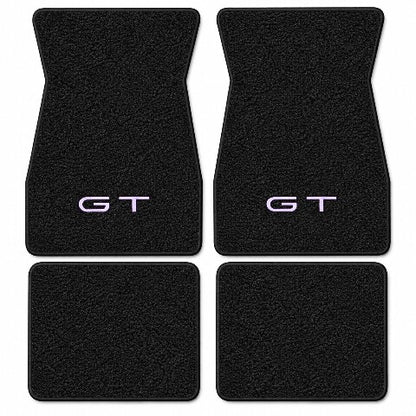 1968-1973 Ford Torino Loop Floor Mats with Embroidered Logo Choices - 4-Piece - product details image 6