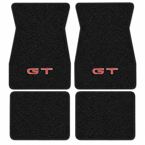 1968-1973 Ford Torino Loop Floor Mats with Embroidered Logo Choices - 4-Piece - product details image 7