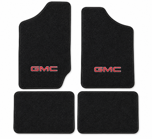 1998-2000 GMC Jimmy Envoy Cutpile Floor Mats with Embroidered Logo Choices - 4-Piece - product details image 2