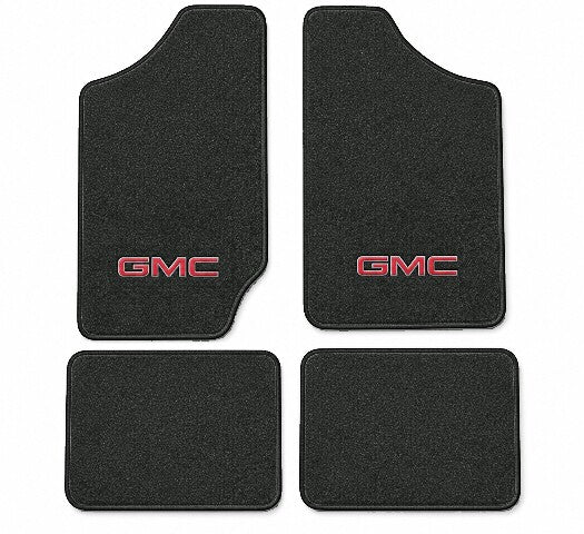 1992-1993 GMC Typhoon Cutpile Floor Mats with Embroidered Logo Choices - 4-Piece - product image