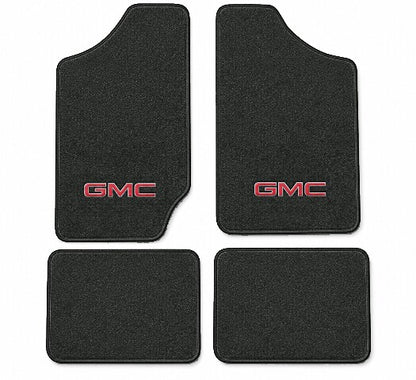 1992-1993 GMC Typhoon Cutpile Floor Mats with Embroidered Logo Choices - 4-Piece - product image