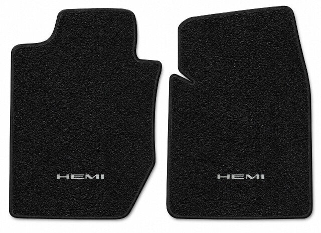 1998-2003 Dodge Durango Cutpile Floor Mats with Embroidered Logo Choices Front - 2-Piece - product details image 3