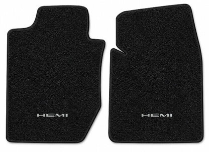 1998-2003 Dodge Durango Cutpile Floor Mats with Embroidered Logo Choices Front - 2-Piece - product details image 3