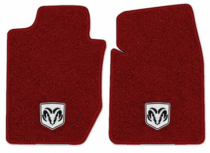 1998-2003 Dodge Durango Cutpile Floor Mats with Embroidered Logo Choices Front - 2-Piece - product image