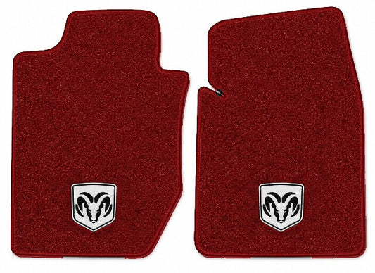 1998-2003 Dodge Durango Cutpile Floor Mats with Embroidered Logo Choices Front - 2-Piece - product image