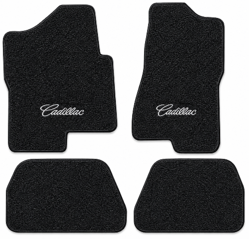 2003-2006 Cadillac Escalade ESV Cutpile Floor Mats with Embroidered Logo Choices - 4-Piece - product details image 2