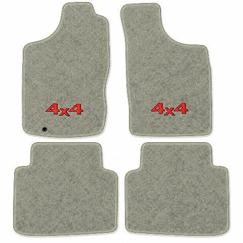 2000-2004 Nissan Xterra Cutpile Floor Mats with Embroidered Logo Choices - 4-Piece - product image