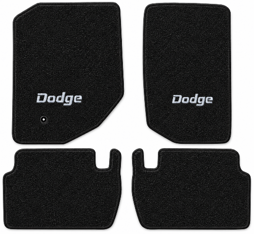 2004-2009 Dodge Durango Cutpile Floor Mats with Embroidered Logo Choices - 4-Piece - product details image 2