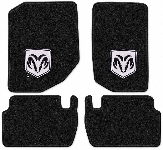 2004-2009 Dodge Durango Cutpile Floor Mats with Embroidered Logo Choices - 4-Piece - product details image 4