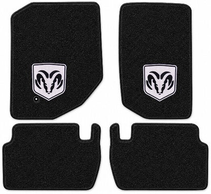 2004-2009 Dodge Durango Cutpile Floor Mats with Embroidered Logo Choices - 4-Piece - product details image 4